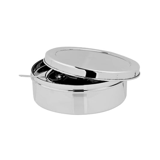 Vinod Steel Masala Dabba 11 No , 19 cm Dia . Height - 6 cm