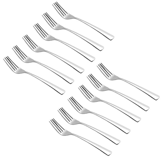 Vinod Stainless Steel Cutlery Set for Home and Kitchen, 6 Inch Regular Size Fork
