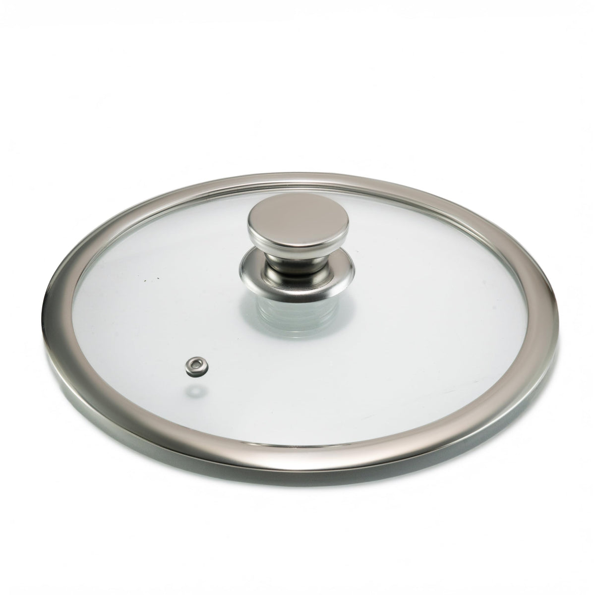 JAGGERY Triply Stainless Steel Frypan with Glass Lid | Heavy Bottom Cookware | Even Heating Surface | Induction and Gas Compatible | Heat Resistant Handle