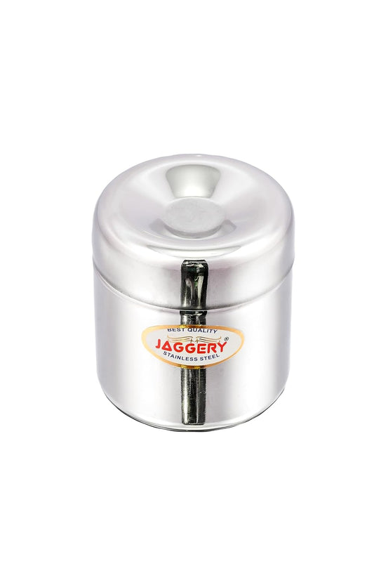 JAGGERY Stainless Steel Apple Dabba, Junior Storage Container, Canisters Set of 4 pcs (260 ml)