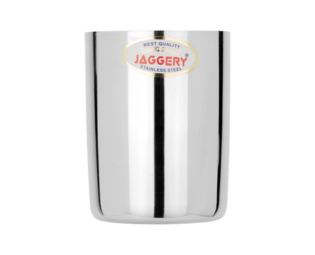 JAGGERY® Stainless Steel Drinking Serving Water Milk Juice Glass Glasses Set, (Amrpali 400ml, Pack of 12)