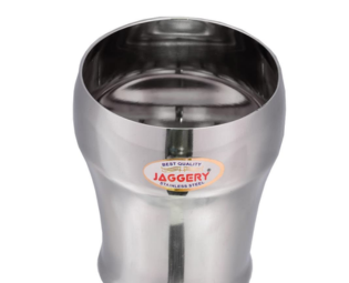 JAGGERY® Stainless Steel Drinking Serving Water Milk Juice Glass Glasses Set, (Bmw 300ml, Pack of 2)