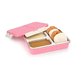 Vinod GO-Tiffin Stainless Steel Insulated Lunch Box | Leaf-Proof