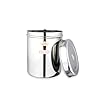 JAGGERY® Stainless Steel Tall Container, Ubha Dabba (Set of 2)