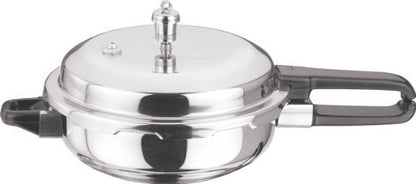 Vinod Stainless Steel junior Outer Lid Pressure Pan, 3.5 Liter