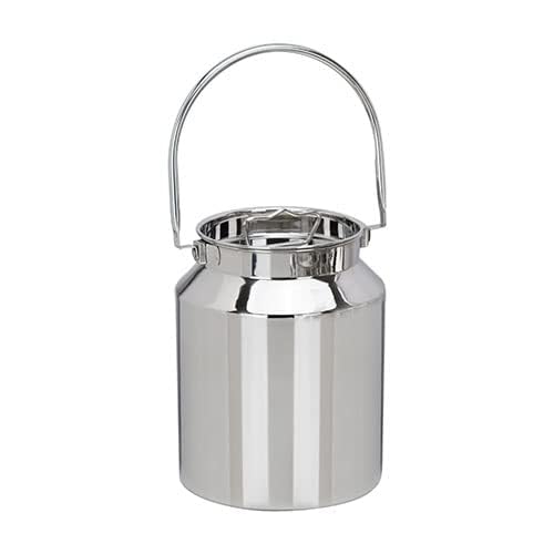 Vinod Stainless Steel Jointless Barni/Steel Milk Can/Oil Can/Milk Container/Liquid Container (Capacity- 5 Liter)
