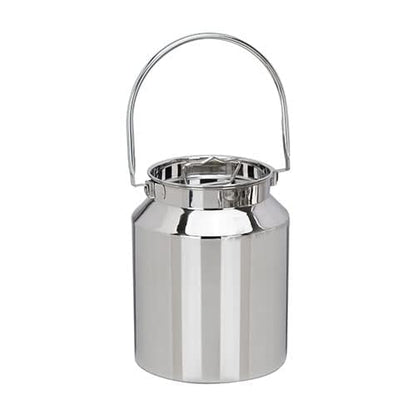 Vinod Stainless Steel Jointless Barni/Steel Milk Can/Oil Can/Milk Container/Liquid Container (Capacity- 5 Liter)