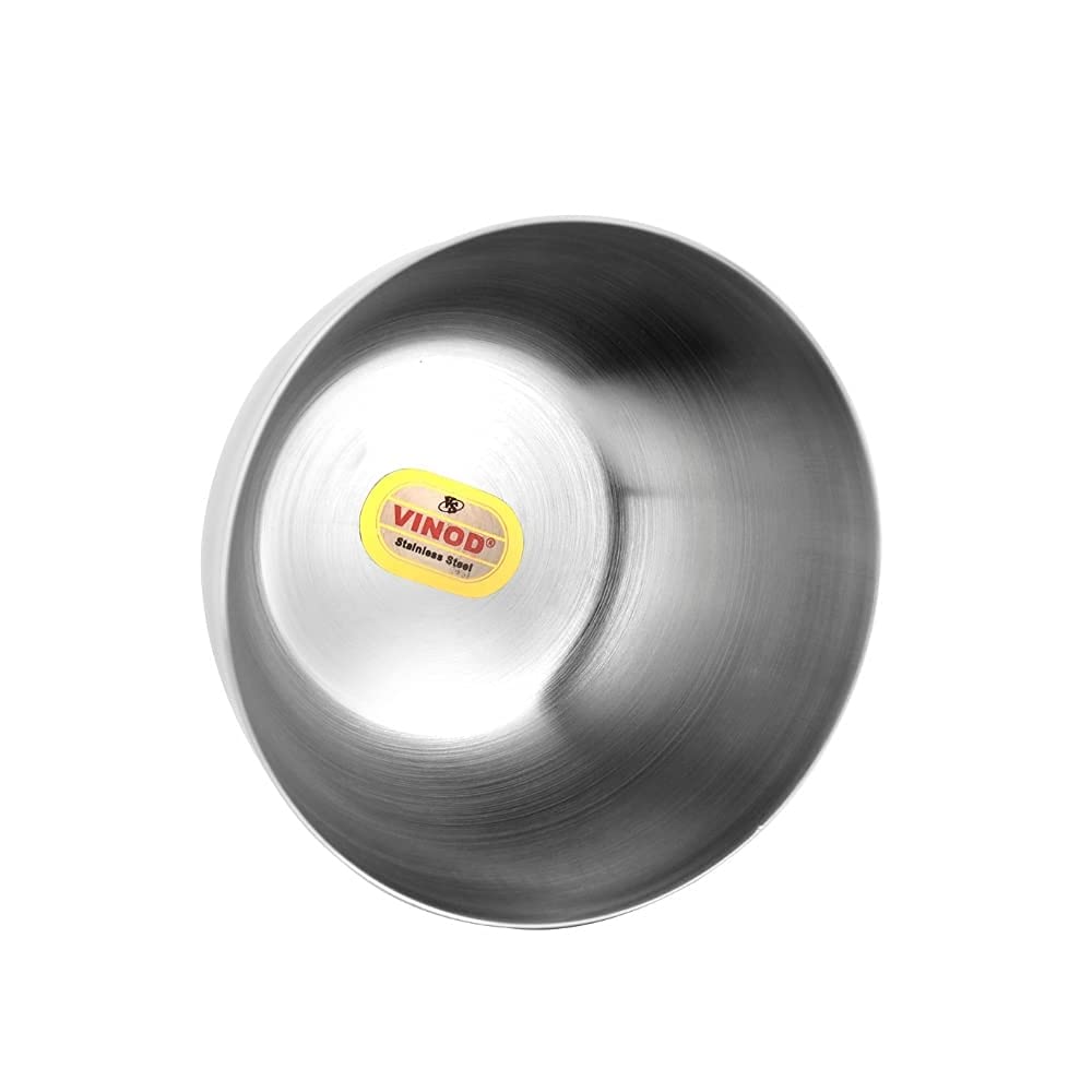 VINOD Stainless Steel Two Tone Bowl Set of 6 Pcs