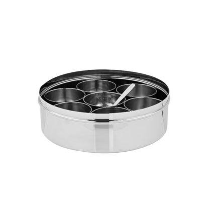 Vinod Stainless Steel Masala Dabba No.13, Diameter 8.8 inch