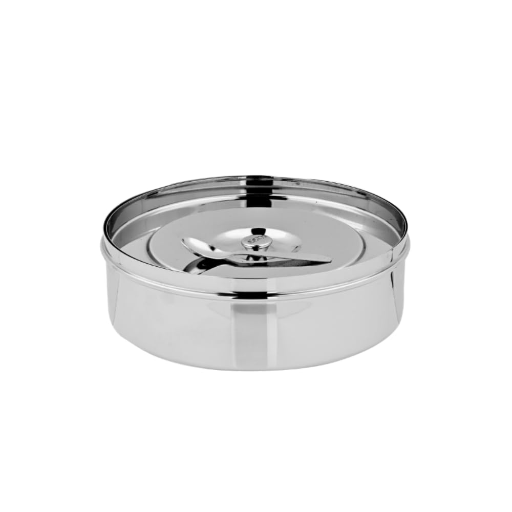 Vinod Stainless Steel Masala Dabba No.13, Diameter 8.8 inch