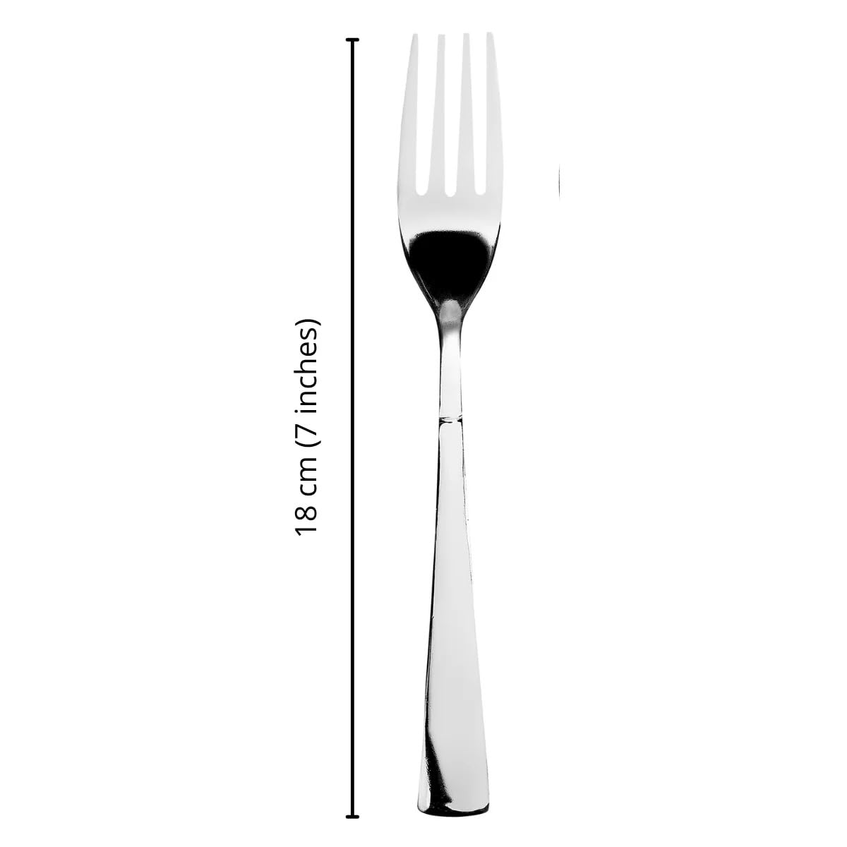 Vinod Stainless Steel Cutlery Set for Home and Kitchen, 6 Inch Regular Size Fork