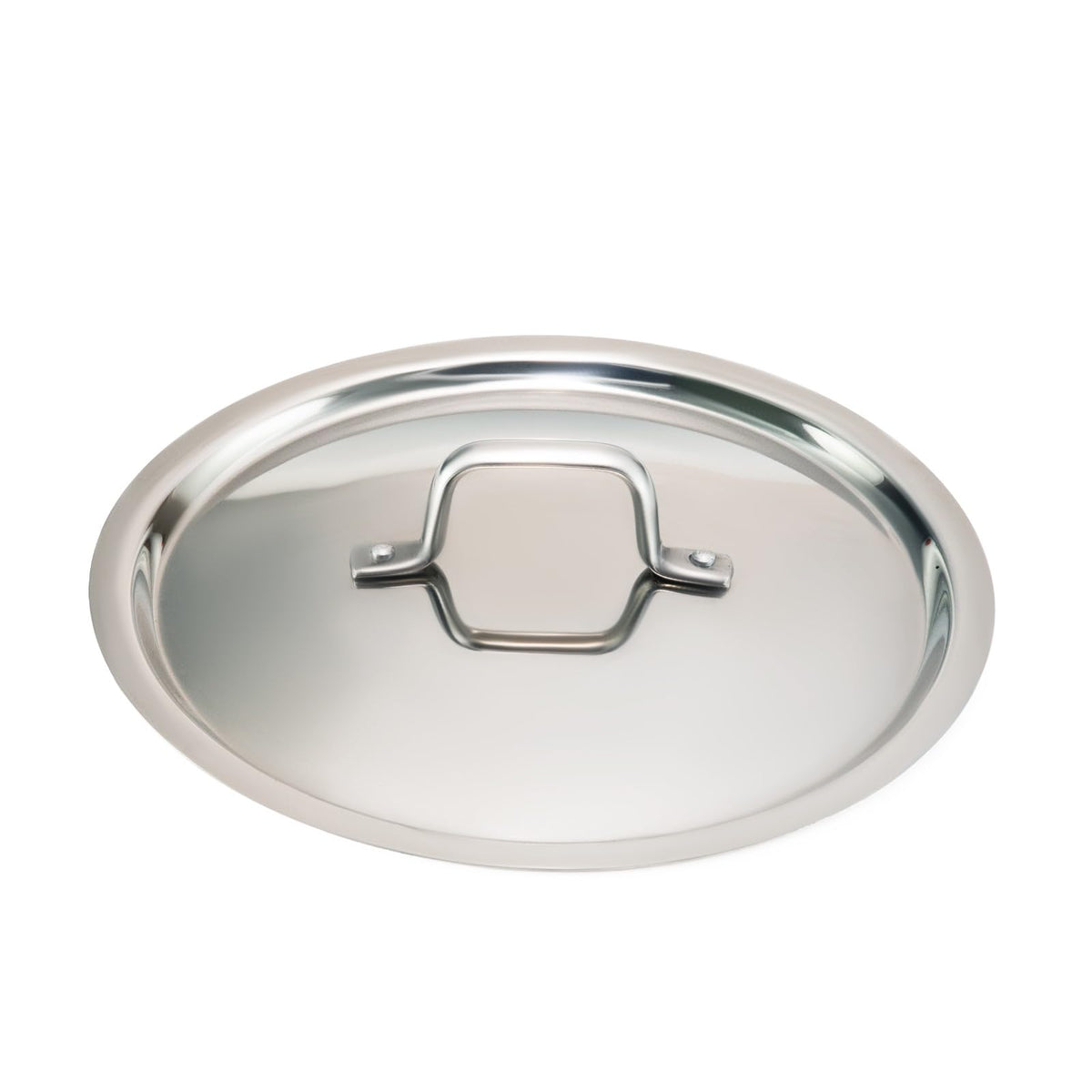 JAGGERY Triply Stainless Steel Shallow Tope with SS Lid | Induction & Gas Compatible Patila | Cook and Serve | Triply Saucepot/Fry Pan | Heavy Duty Stainless Steel Cookware