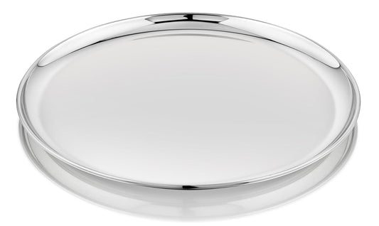 Vinod Stainless Steel Dinner & Lunch Plate Bangla Bogi Pack of 6 Pcs