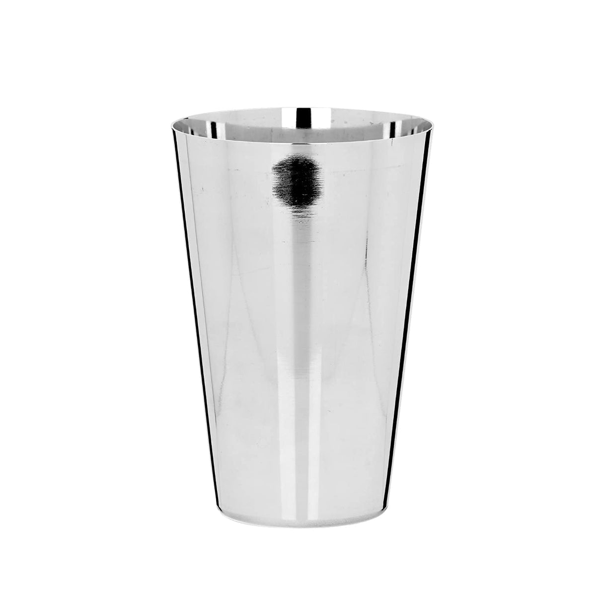 Vinod Stainless Steel Plain Glass, Set of 6 Pieces
