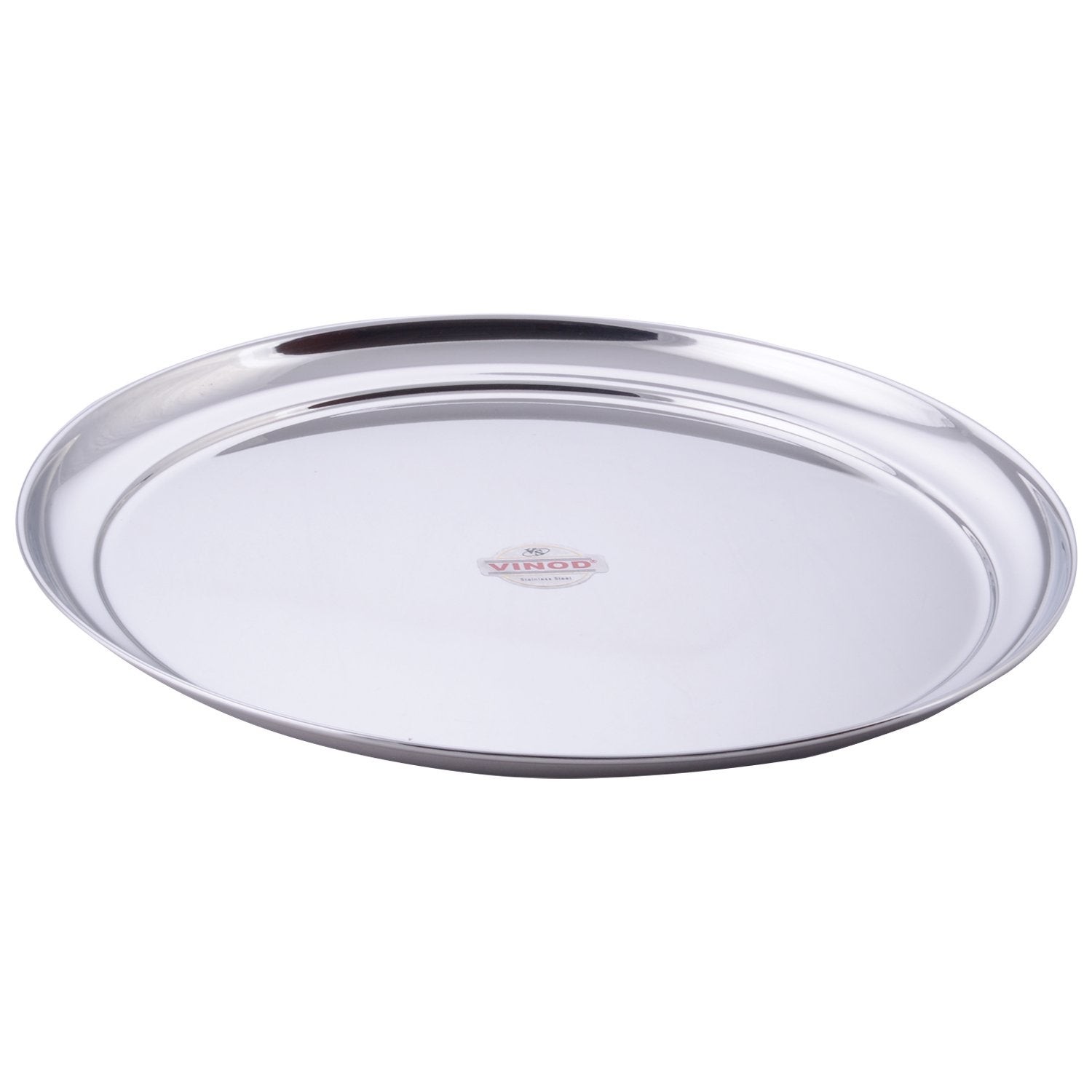 Vinod Stainless Steel Dinner Plate Rajbhog
