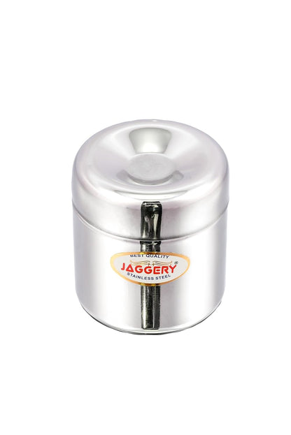 JAGGERY Stainless Steel Apple Dabba, Junior Storage Container, Canisters Set of 4 pcs (200 ml)