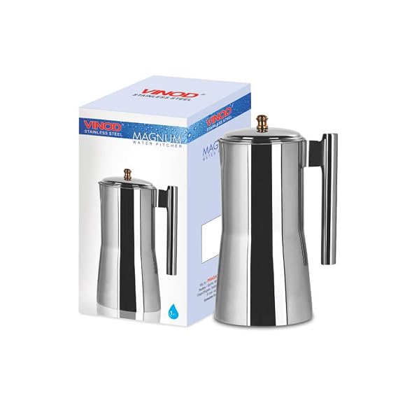 Vinod Stainless Steel Magnum Jug Covered - 1700 ml