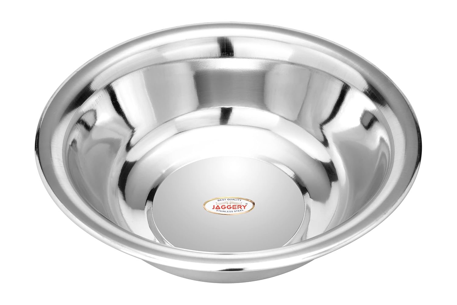 JAGGERY Stainless Steel Multipurpose Dhhama,gamla,kathot,deep Bowl for kneading Dough