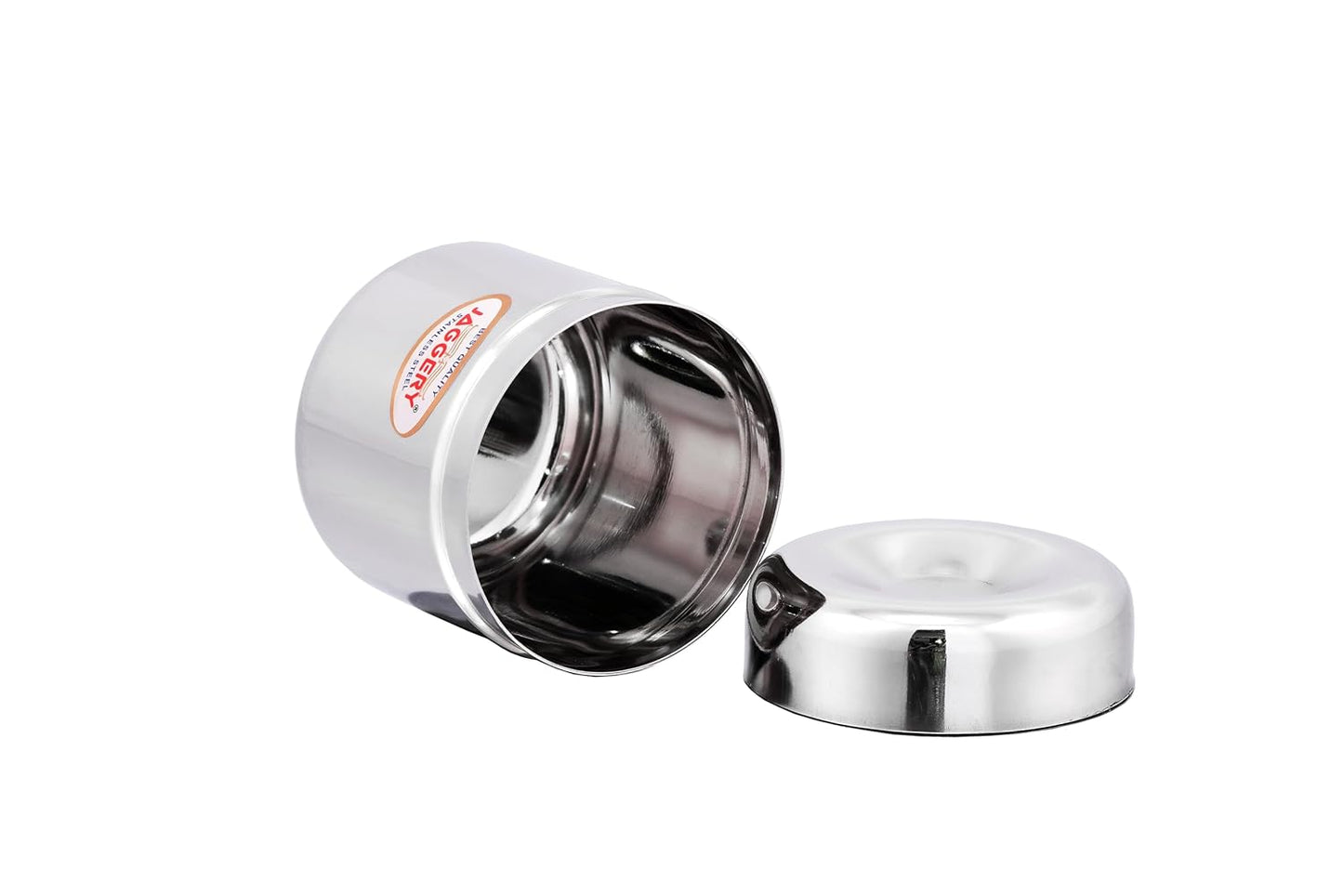 JAGGERY Stainless Steel Apple Dabba, Junior Storage Container, Canisters Set of 4 pcs (150 ml)