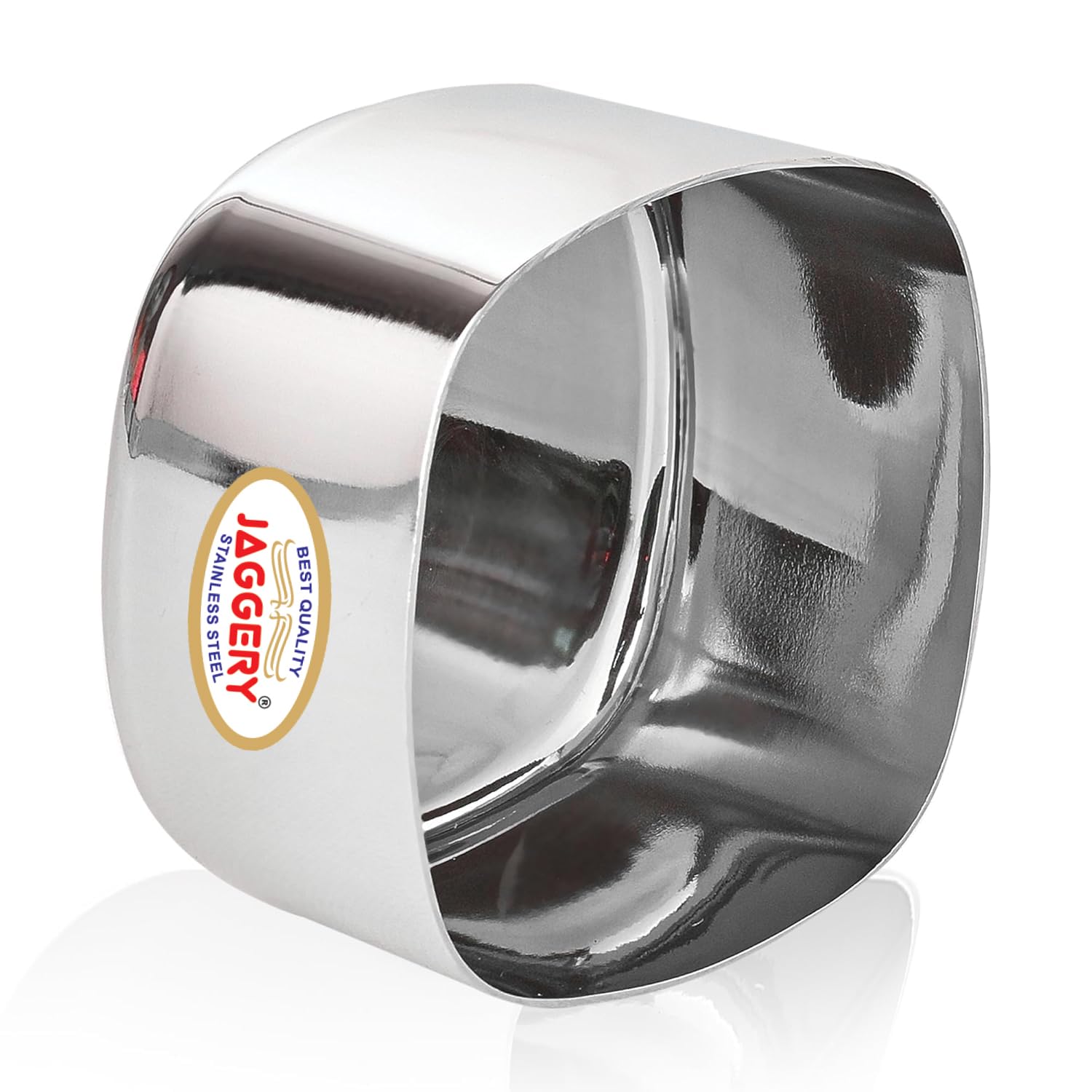 JAGGERY Heavy Gauge Stainless Steel Square Bombay Vati – 7 cm L&W, Set of 6pc, 150ML Each