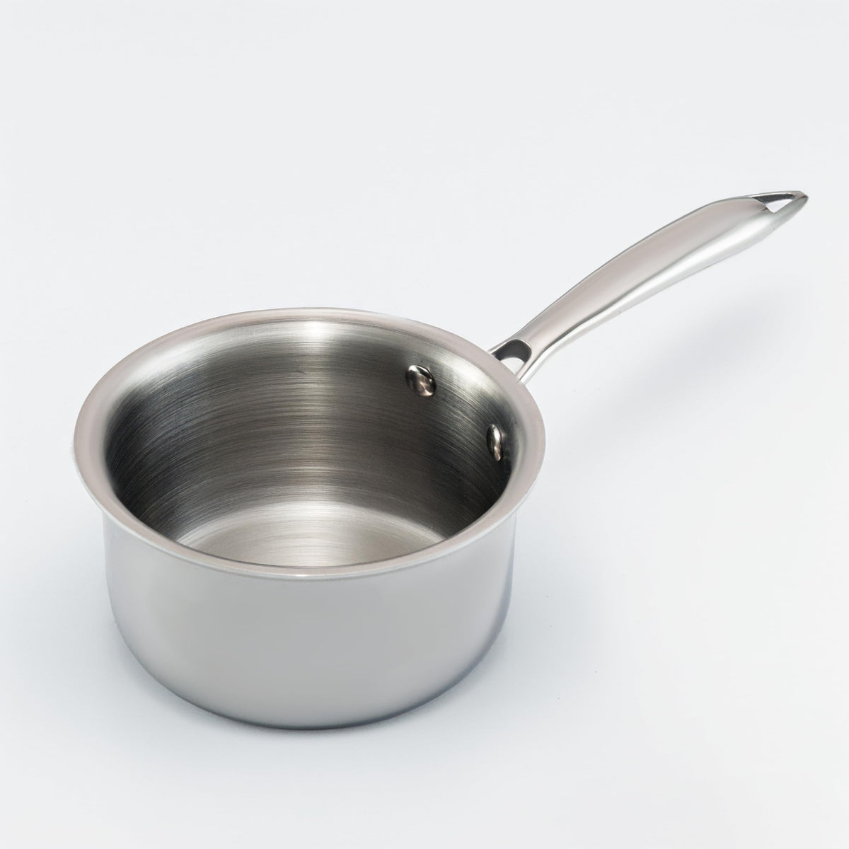 JAGGERY Stainless Steel Triply Sauce Pan | Tea and Milk Pan | Heavy Gauge Cookware | Induction and Gas Stove Compatible | Heat Resistant Handle