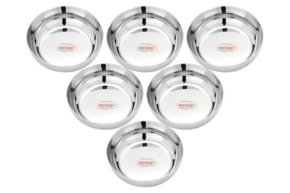 JAGGERY Heavy Gauge Apple Halwa Plates (Dia-10cm, H- 3cm, 160ml)