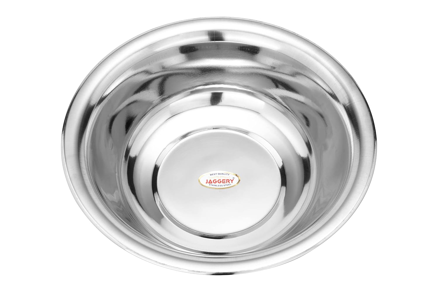 JAGGERY Stainless Steel Multipurpose Dhhama,gamla,kathot,deep Bowl for kneading Dough