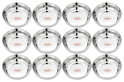 JAGGERY Heavy Gauge Apple Halwa Plates (Dia-10cm, H- 3cm, 160ml)