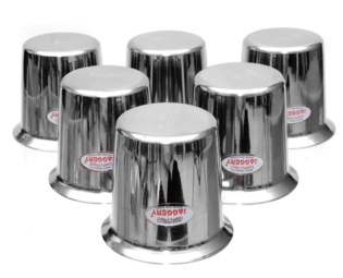 JAGGERY- Extra Heavy and Sturdy Steel Coffee and Tea Glass/Set of 6/ South Indian Design/Full