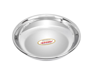 JAGGERY Stainless Steel Heavy Gauge Round Mirror Finished 24pcs Dinner Set